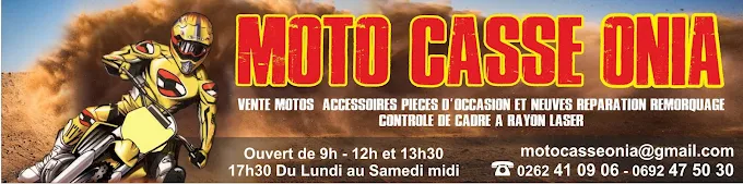 Casse Moto ONIA - Spécialiste moto à La Réunion